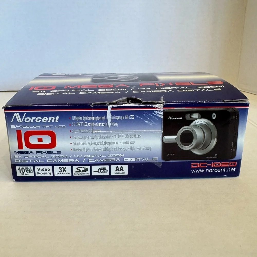 Norcent DC-1020 Digital Camera 10 Megapixel with 2.4